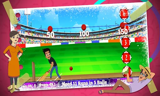 Скриншот 6 — Chikoo Aur Bunty Fun Cricket