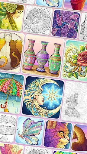 Скриншот 6 — Tangle Color by Number Book