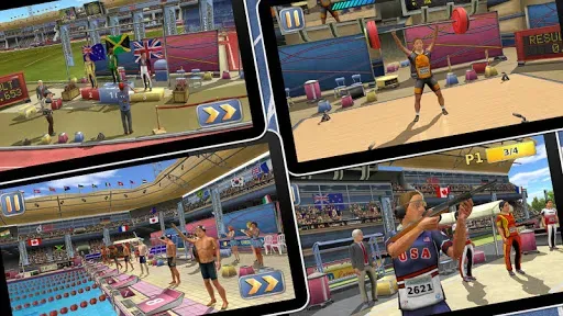 Скриншот 1 — Athletics2: Летние Виды Спорта