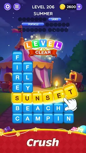 Скриншот 1 — Word Crush® - Fun Puzzle Game