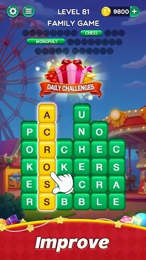 Скриншот 2 — Word Crush® - Fun Puzzle Game