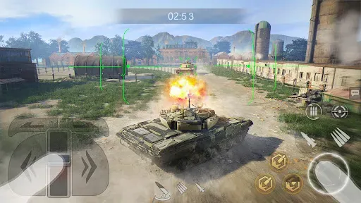Скриншот 1 — Clash of Panzer