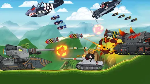 Скриншот 4 — Tank Combat: War Battle