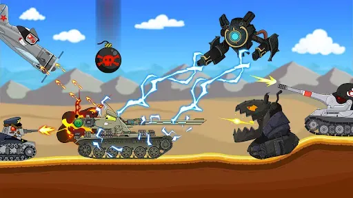 Скриншот 6 — Tank Combat: War Battle