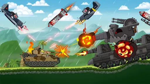 Скриншот 8 — Tank Combat: War Battle