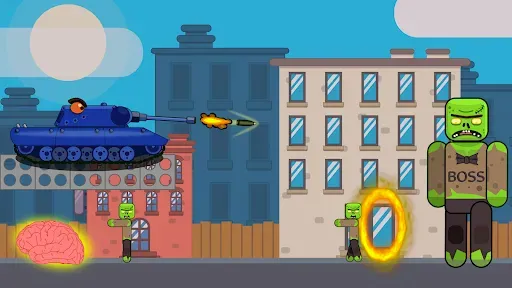 Скриншот 3 — Tank vs Zombie: Танковая Битва