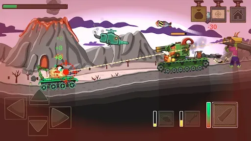 Скриншот 3 — TankCraft 2: Hell Bosses War