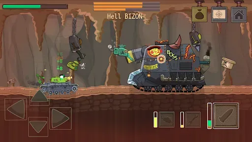 Скриншот 4 — TankCraft 2: Hell Bosses War