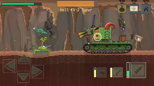 Скриншот 7 — TankCraft 2: Hell Bosses War