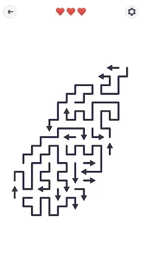Скриншот 1 — Tap Arrows Gallery: Пазл Игра