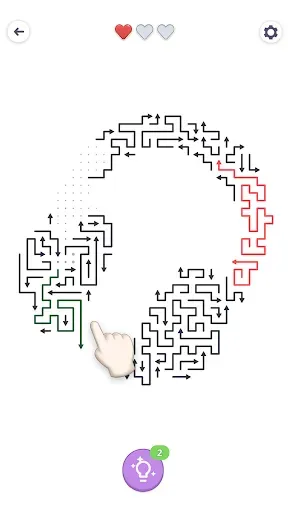 Скриншот 5 — Tap Arrows Gallery: Пазл Игра