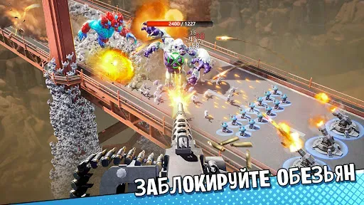 Скриншот 2 — Ape Avengers: Цари стратегии