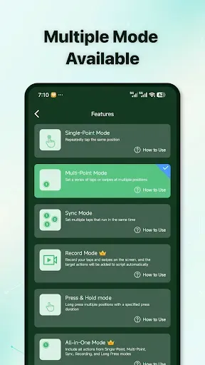 Скриншот 2 — AG Auto Clicker- Авто Кликер