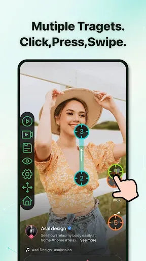 Скриншот 3 — AG Auto Clicker- Авто Кликер
