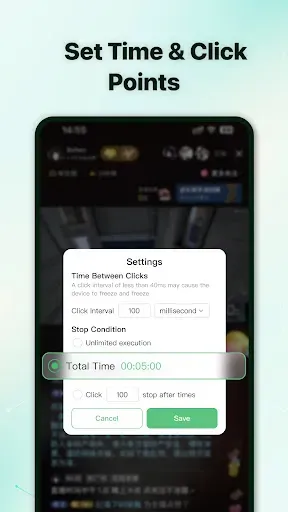 Скриншот 4 — AG Auto Clicker- Авто Кликер