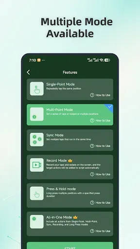 Скриншот 8 — AG Auto Clicker- Авто Кликер