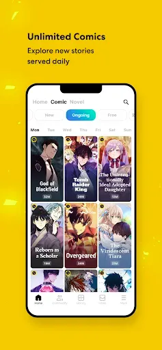 Скриншот 3 — Tapas – Comics and Novels