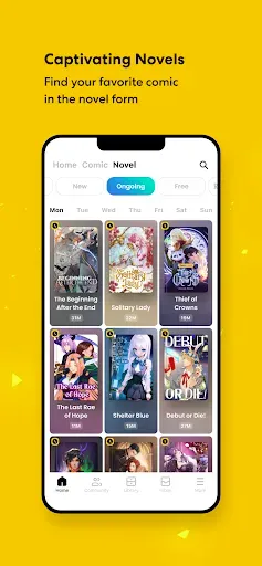 Скриншот 4 — Tapas – Comics and Novels