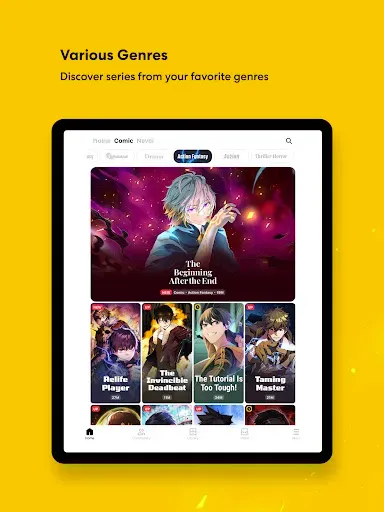 Скриншот 7 — Tapas – Comics and Novels