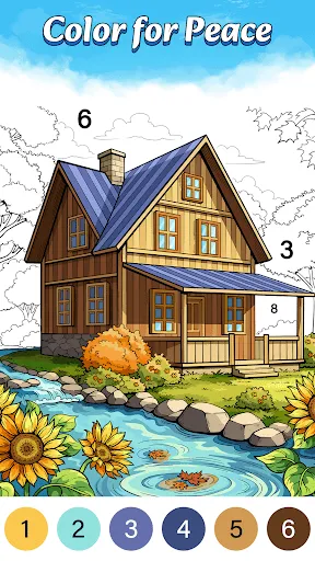 Скриншот 6 — Color Oasis - Color by Number