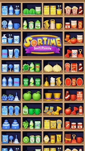Скриншот 1 — Sortime: Sorting Games