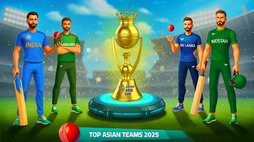 Скриншот 1 — Super Cricket Clash: WCC Games