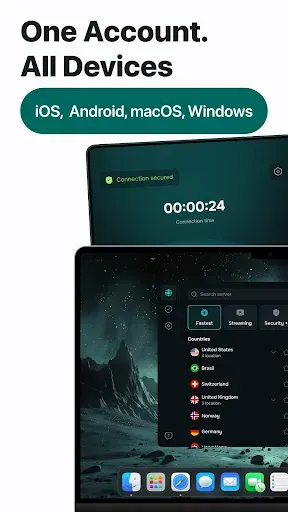 Скриншот 7 — Guru VPN: Secure VPN Access
