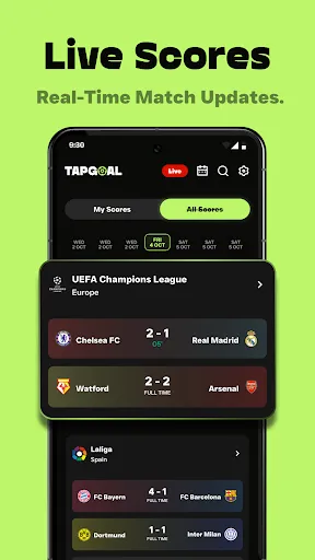 Скриншот 3 — Football Live Scores & Alerts