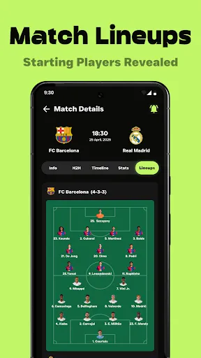 Скриншот 4 — Football Live Scores & Alerts