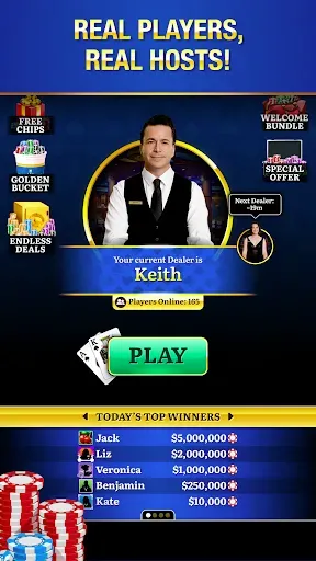 Скриншот 3 — Blackjack Live ™ Casino 21