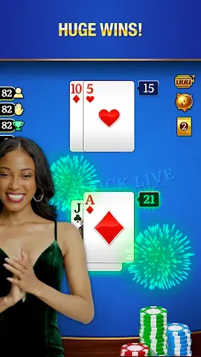 Скриншот 5 — Blackjack Live ™ Casino 21