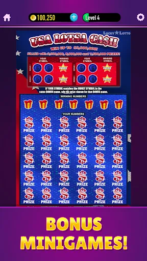 Скриншот 4 — Lucky Lotto - Mega Scratch Off