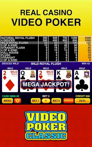 Скриншот 1 — Video Poker Classic ®