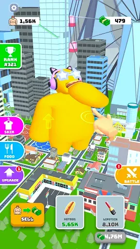 Скриншот 3 — Eating Hero: симулятор еды