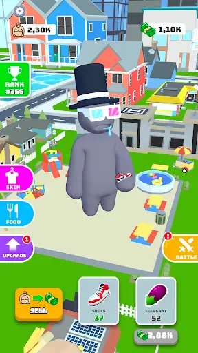Скриншот 5 — Eating Hero: симулятор еды