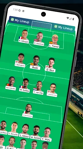 Скриншот 2 — My Lineup: Lineup Creator