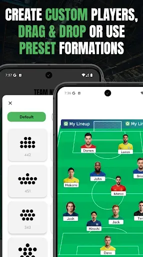 Скриншот 5 — My Lineup: Lineup Creator