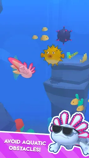 Скриншот 3 — Axolotl Rush