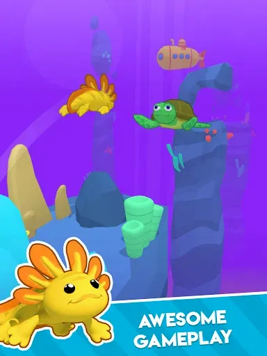 Скриншот 6 — Axolotl Rush