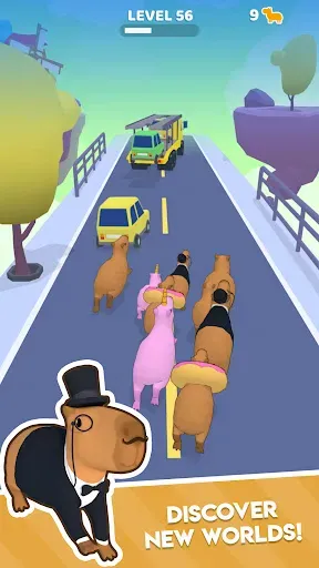 Скриншот 4 — Capybara Rush