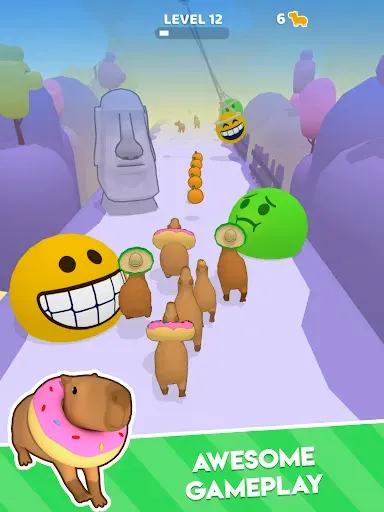 Скриншот 6 — Capybara Rush