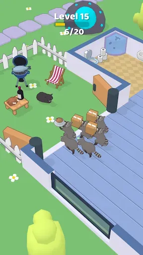 Скриншот 2 — Raccoon Squad