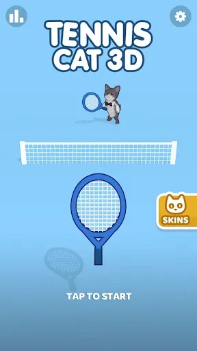 Скриншот 1 — Tennis Cat 3D