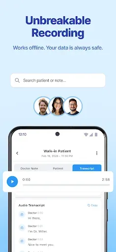 Скриншот 3 — Dictum – Medical AI Scribe