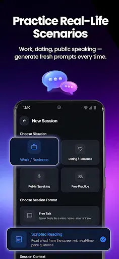 Скриншот 4 — Voxie: AI Voice Coach