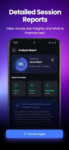 Скриншот 5 — Voxie: AI Voice Coach