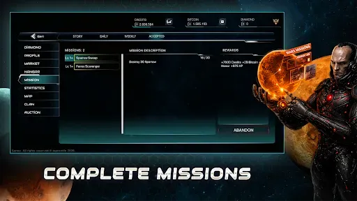 Скриншот 3 — WarOrbit Space MMO