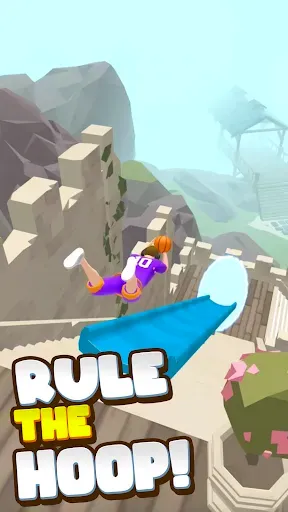 Скриншот 3 — Hoop World: Flip Dunk Game 3D