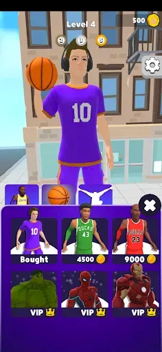 Скриншот 6 — Hoop World: Flip Dunk Game 3D