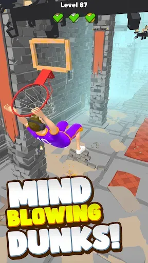 Скриншот 8 — Hoop World: Flip Dunk Game 3D